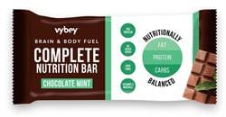 Complete Nutrition Bar Chocolate Mint. 80g bar. - Pack of 12
