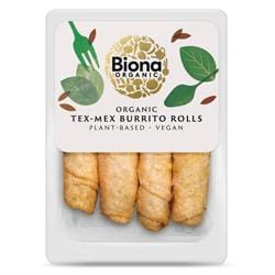 Biona Organic Tex-Mex Burrito Rolls 190g