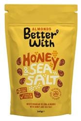 Better With Honey & Sea Salt Almonds 140g - Pack of 8