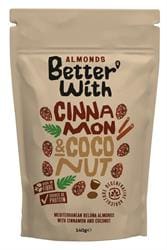 Better With Cinnamon & Coconut Almonds 140g - Pack of 8