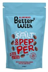 Better With Salt & Pepper Almonds 140g - Pack of 8