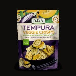 DJ&A Tempura Veggie Crisps 50g - Pack of 3