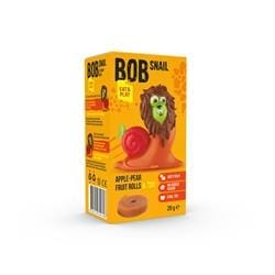 Bob Snail Eat & Play - 2 x 10g Fruit Rolls + Toy - Pack of 16
