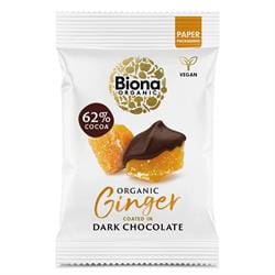Biona Organic Dark Chocolate Ginger 60g