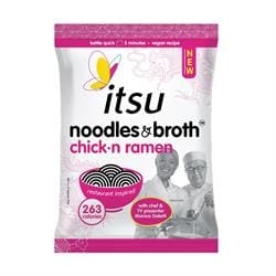 Chick'n Ramen Noodles & Broth Pouch 82g - Pack of 6