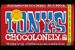 Tonys Chocolonely Milk Chocolate Bar 90g - Pack of 21