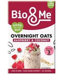 Bio&Me Raspberry & Coconut Overnight Oats 350g
