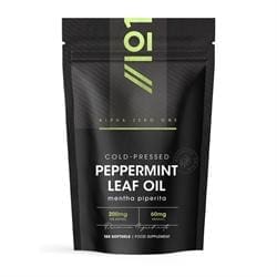 Alpha01 Peppermint Oil 200mg 180 Softgels